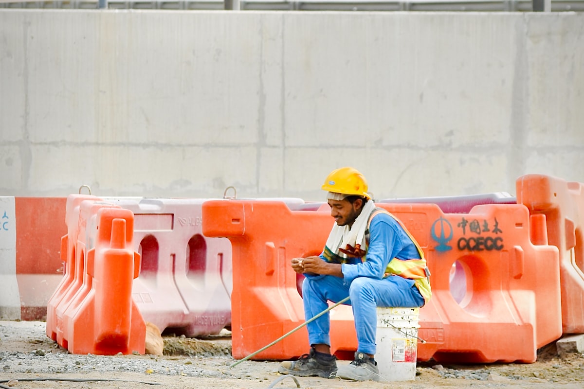 Contractor ordering from the job site
